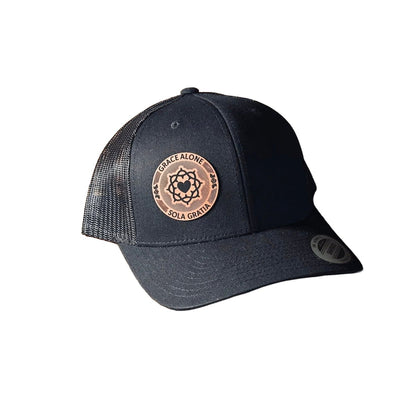 Hat - Sola Gratia Seal - Patch Hat - The Reformed Sage - reformed - reformed_gifts - christian_gifts