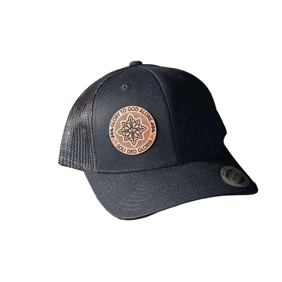 Hat - Soli Deo Gloria Seal - Patch Hat - The Reformed Sage - reformed - reformed_gifts - christian_gifts
