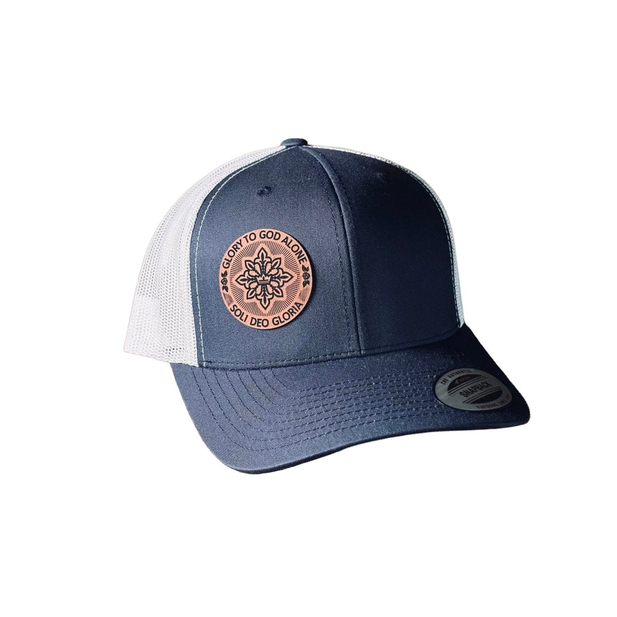 Hat - Soli Deo Gloria Seal - Patch Hat - The Reformed Sage - reformed - reformed_gifts - christian_gifts