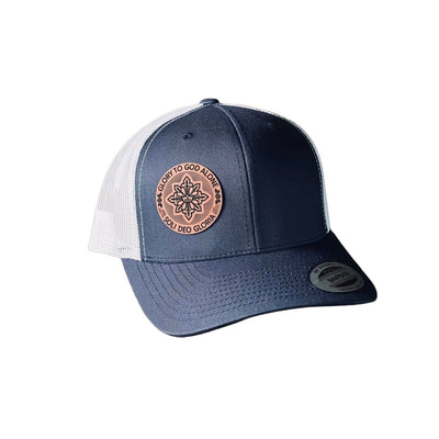 Hat - Soli Deo Gloria Seal - Patch Hat - The Reformed Sage - reformed - reformed_gifts - christian_gifts