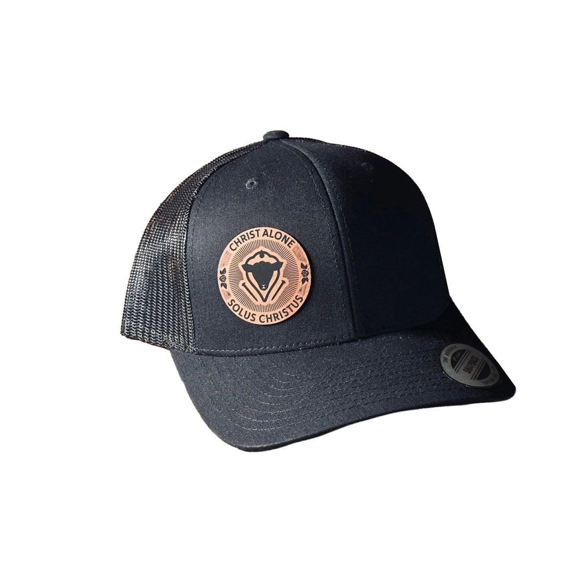 Hat - Solus Christus Seal - Patch Hat - The Reformed Sage - reformed - reformed_gifts - christian_gifts
