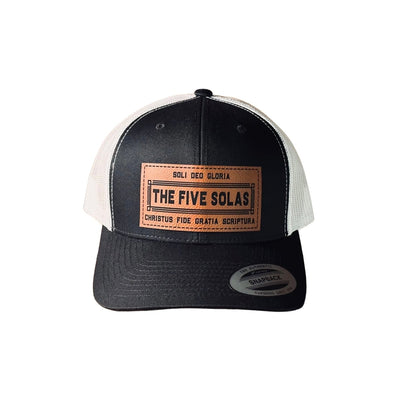 Hat - The Five Solas - Patch Hat - The Reformed Sage - reformed - reformed_gifts - christian_gifts