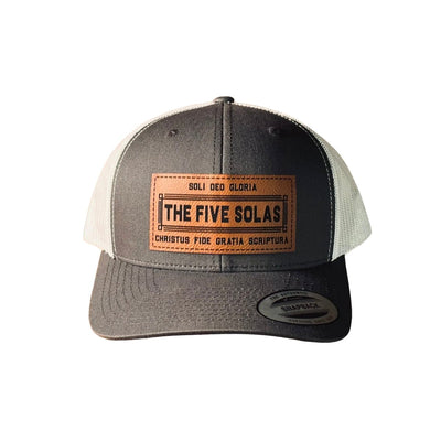 Hat - The Five Solas - Patch Hat - The Reformed Sage - reformed - reformed_gifts - christian_gifts