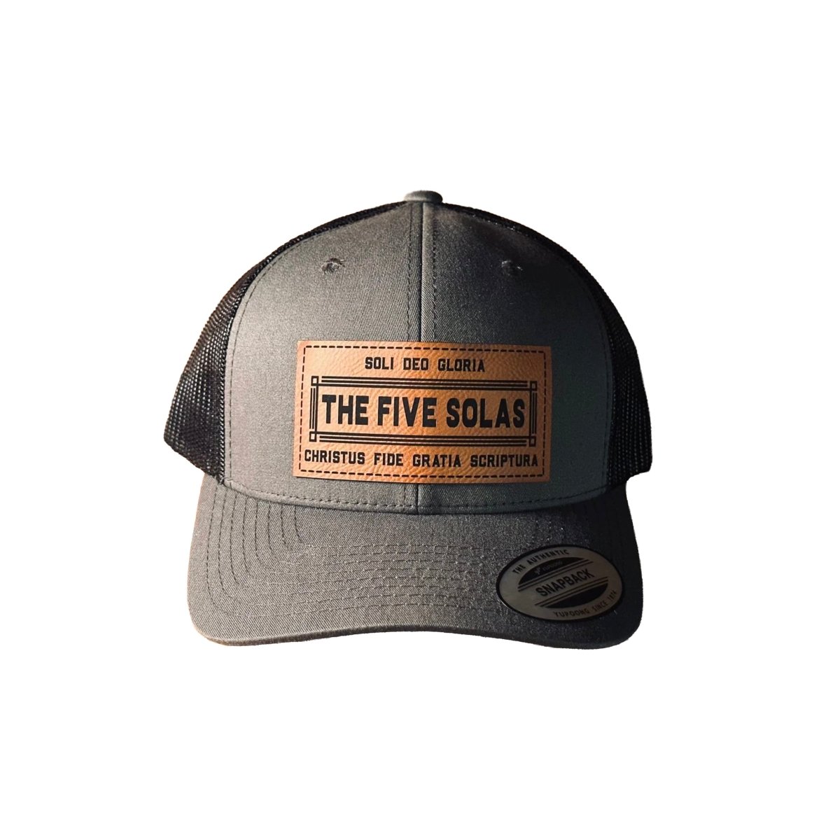Hat - The Five Solas - Patch Hat - The Reformed Sage - reformed - reformed_gifts - christian_gifts