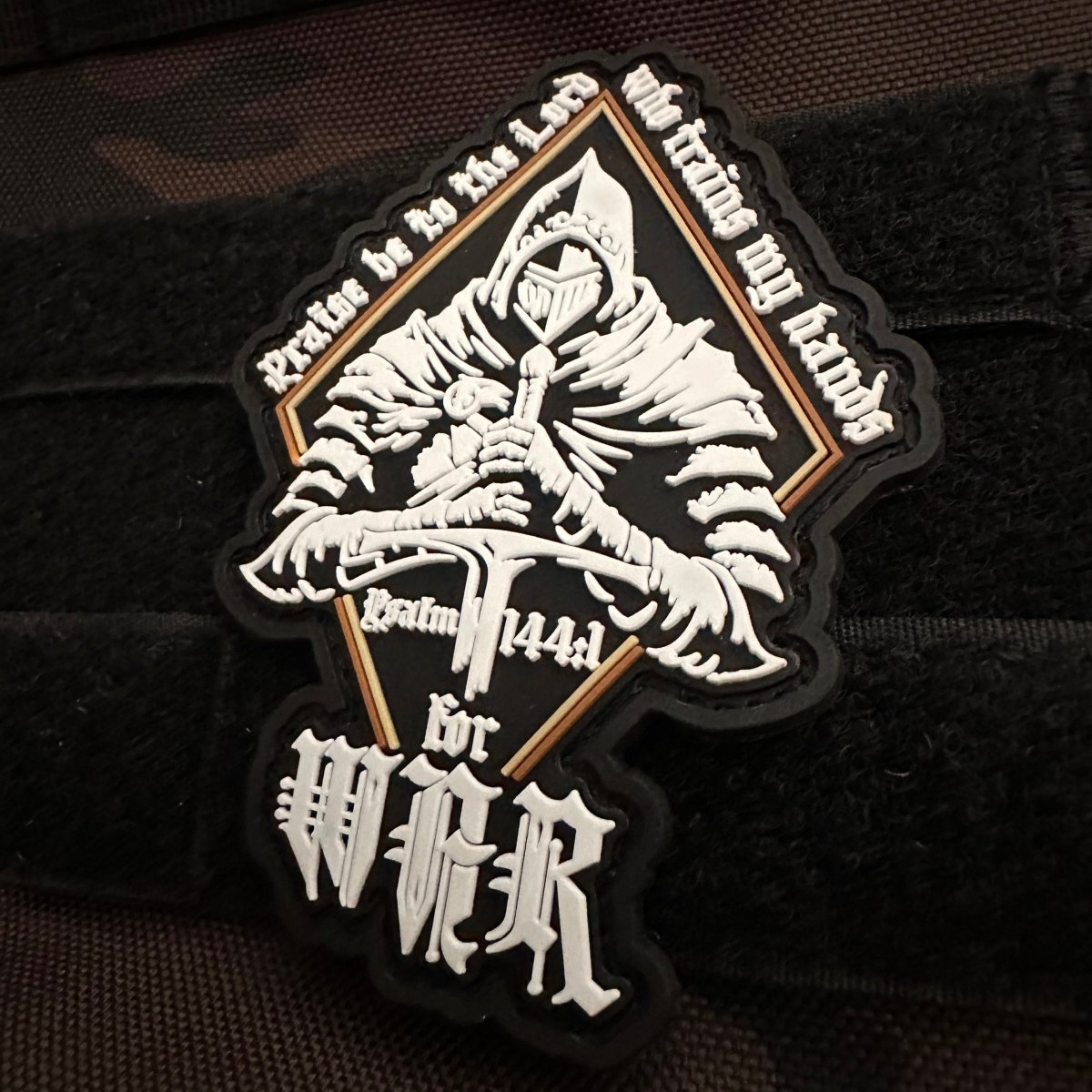 PVCPATCH - War - PVC Patch - The Reformed Sage - reformed - reformed_gifts - christian_gifts