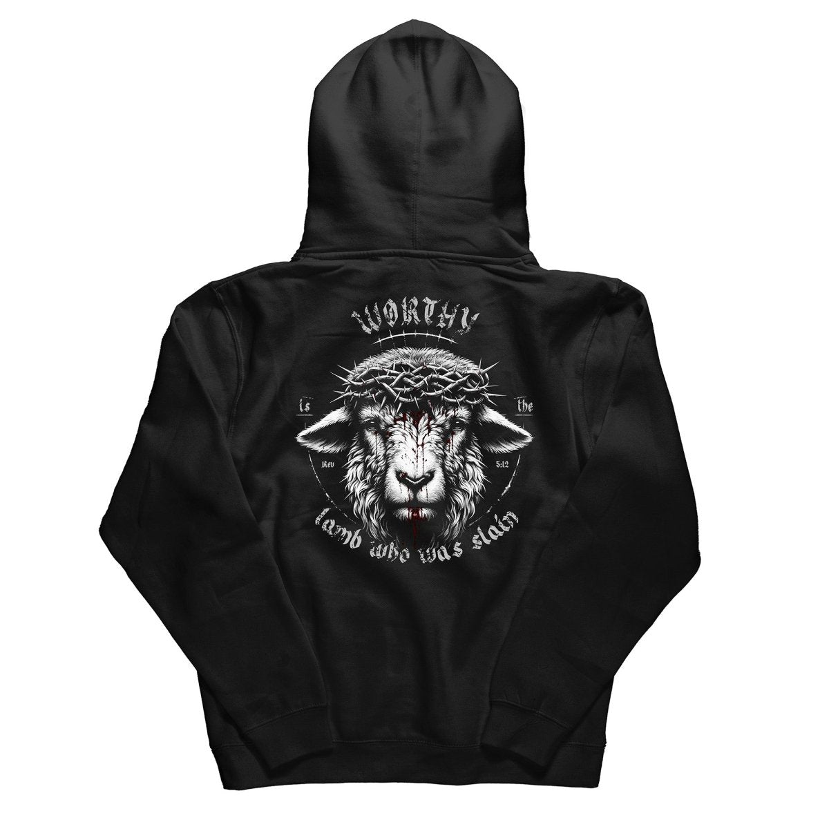 Hoodie - Worthy - Hoodie - The Reformed Sage - reformed - reformed_gifts - christian_gifts