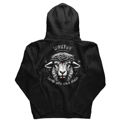 Hoodie - Worthy - Hoodie - The Reformed Sage - reformed - reformed_gifts - christian_gifts
